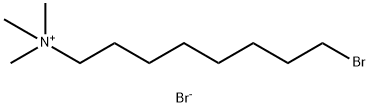 (8-溴辛基)三甲基溴化铵 结构式