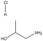 1-氨基-2-丙醇盐酸盐 结构式