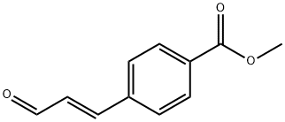 Methyl 4-(3-oxo-propenyl)-benzoate 结构式