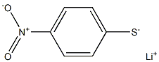 lithium 4-nitrothiophenoxide 结构式