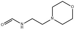 N-[2-(吗啉-4-基)乙基]甲酰胺 结构式