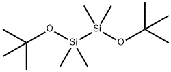 1,2-二叔丁氧基-1,1,2,2-四甲基乙硅烷 结构式