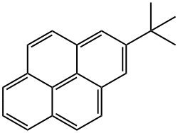 Pyrene, 2-(1,1-dimethylethyl)- 结构式