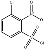 3-氯-2-硝基苯磺酰氯 结构式