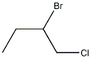 2-bromo-1-chlorobutane 结构式