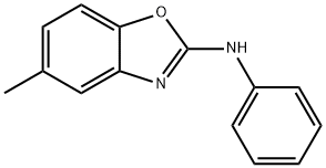 5-methyl-N-phenyl-1,3-benzoxazol-2-amine 结构式