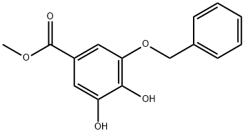 methyl 3-(benzyloxy)-4,5-dihydroxybenzoate 结构式