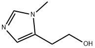 2-(1-甲基-1H-咪唑-5-基)乙烷-1-醇 结构式
