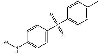 (4-甲苯磺酰基苯基)肼 结构式