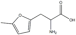 2-氨基-3-(5-甲基呋喃-2-基)丙酸 结构式