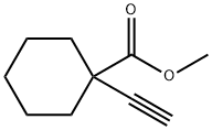 methyl 1-ethynylcyclohexanecarboxylate 结构式