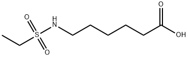 6-[(ethylsulfonyl)amino]hexanoic acid 结构式