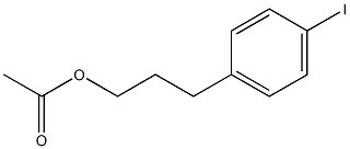 4-碘苯丙醇乙酯 结构式