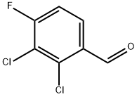 2,3-dichloro-4-fluoro-benzaldehyde 结构式