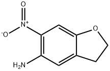 6-硝基-5-胺基-2,3-二氢苯并四氢呋喃 结构式