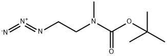 tert-Butyl (2-azidoethyl)(methyl)carbamate 结构式
