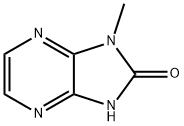 1-甲基-1H-咪唑并[4,5-B]吡嗪-2(3H)-酮 结构式