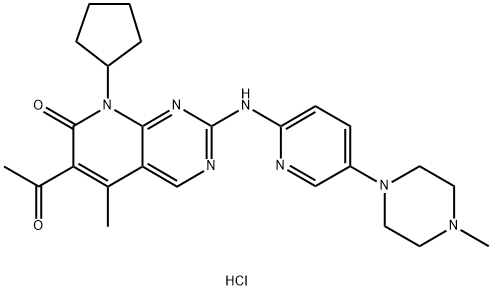 帕布昔利布杂质26(盐酸盐) 结构式