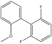 2,6-二氟-2'-甲氧基-1,1'-联苯 结构式