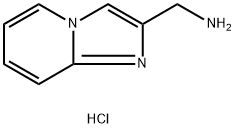 咪唑并[1,2-A]吡啶-2-基甲胺盐酸盐 结构式