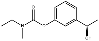 (R)-3-(1-hydroxyethyl)phenylethyl(methyl)carbamate 结构式