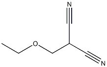 2-(ethoxymethyl)propanedinitrile 结构式