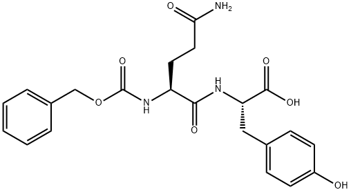 N-[(苄氧基)羰基]谷氨酰胺酪氨酸 结构式