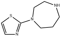 1-(1,3-噻唑-2-基)-1,4-重氮基庚环 结构式