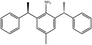 4-甲基-2,6-双((R)-1-苯乙基)苯胺 结构式