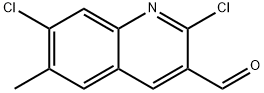 3-Quinolinecarboxaldehyde, 2,7-dichloro-6-methyl-