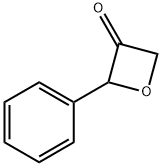 2-PHENYLOXETAN-3-ONE 结构式