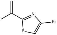 4-Bromo-2-(iso-propenyl)thiazole 结构式