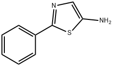 2-苯基-1,3-噻唑-5-胺 结构式