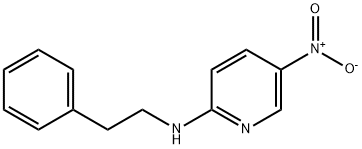 5-nitro-N-(2-phenylethyl)pyridin-2-amine 结构式