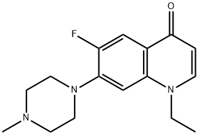 培氟沙星EP杂质E 结构式