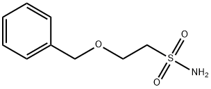2-(BENZYLOXY)ETHANESULFONAMIDE 结构式