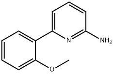 2-AMINO-6-(2-METHOXYPHENYL)PYRIDINE 结构式
