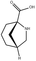 (1R,5S)-6-AZABICYCLO[3.2.1]OCTANE-5-CARBOXYLIC ACID 结构式