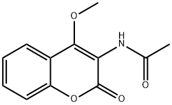 Acetamide, N-(4-methoxy-2-oxo-2H-1-benzopyran-3-yl)-