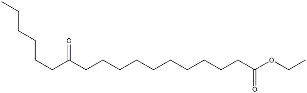 ethyl 12-oxooctadecanoate 结构式