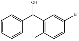 (5-bromo-2-fluorophenyl)(phenyl)methanol 结构式