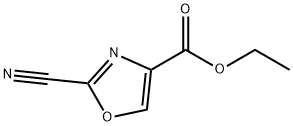 ethyl 2-cyano-1,3-oxazole-4-carboxylate 结构式