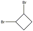 1,2-dibromocyclobutane 结构式
