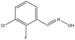 (E)-3-CHLORO-2-FLUOROBENZALDEHYDE OXIME 结构式