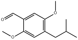 4-isobutyl-2,5-dimethoxybenzaldehyde 结构式
