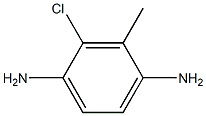 2-氯-3-甲基-1,4-苯二胺 结构式