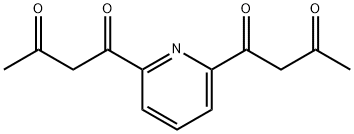 1,1'-(吡啶-2,6-二基)双(丁烷-1,3-二酮) 结构式