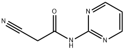 2-氰基-N-(嘧啶-2-基)醋胺石 结构式