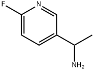 6-氟-ALPHA-甲基吡啶-3-甲胺 结构式
