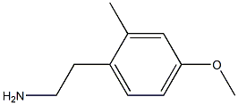 2-(4-methoxy-2-methylphenyl)ethanamine 结构式